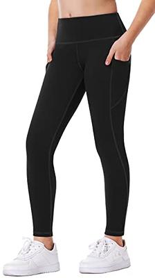 IUGA High Waist Yoga Pants with Pockets, Leggings for Women Tummy Control, Workout  Leggings for Women 4 Way Stretch Black at  Women's Clothing store