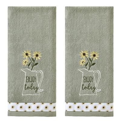 2pc Casual Monogram 'X' Hand Towels - SKL Home