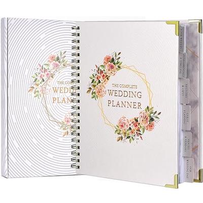 Beautiful Boho Wedding Planner Book and Organizer - Enhance Excitement and Makes Your Countdown Planning Easy - Unique Engagement Gift for Newly