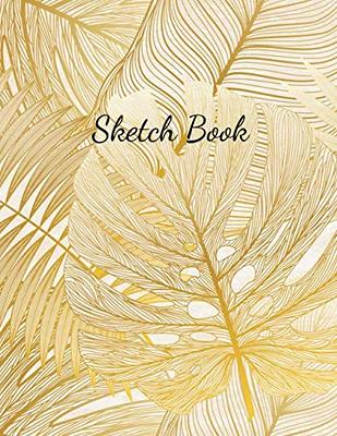 Sketch Book: Notebook for Drawing, Writing, Painting, Sketching Or Doodling, 120 Pages, 8. 5x11 (Premium Abstract Cover Vol. 4)