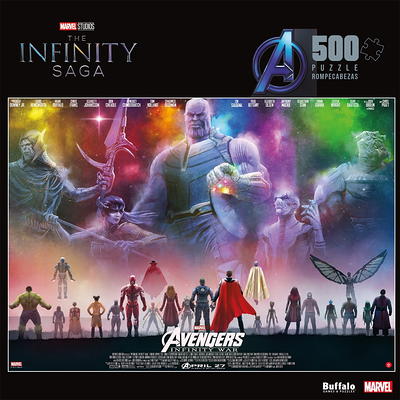 Marvel Season’s Greetings From The Avengers 500 Piece Jigsaw Puzzle