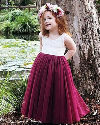 Violet Lace Boho Girl Dress in Green – 2BUNNIES