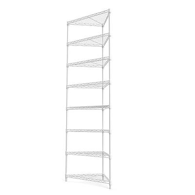  4 Tier Shelving Unit NSF Wire Shelf Metal Large