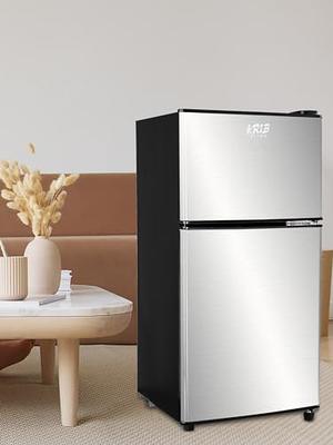 Krib Bling 3.5 Cu.ft Compact Refrigerator, Mini Fridge with