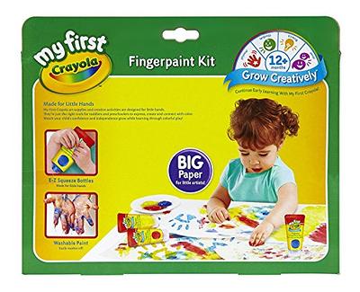 Crayola My First Fingerpaint Kit, Washable Paint, Gifts, Ages 1, 2, 3, 4, 5  - Yahoo Shopping