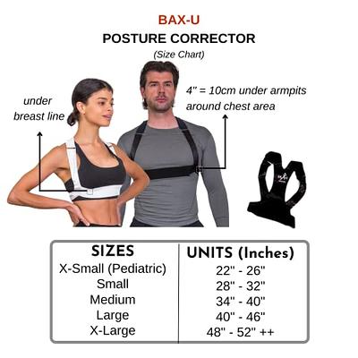 Back Straightener Posture Corrector for Men and Women Shoulder Support -  Back Support Copper Compression Posture Corrector - Profesional Posture  Back