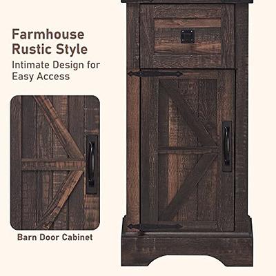 OKD Bathroom Storage Cabinet, Farmhouse Storage Cabinet with