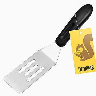 Beijiyi Fish Spatula Turner Set of 2, Heat Resistant Silicone Edge