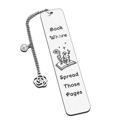 Gift for Women, Bookmark for Book Lover Bookish Bookworm Nerd