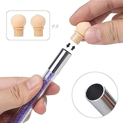 6pcs Nail Art Brushes Set-Lansteen Nail Brushes For Nail Art Kit Nail Tips  Art Design Tools Professional Including Nail Polish Brush Round Head Brush  Pen Nail Liner Brush&Double-Ended Nail Dotting Pens For