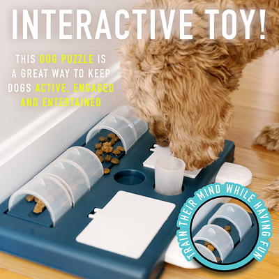 Mdupw Treat Dispensing Interactive Dog Toy, Food Slow Feeder Toy for Dog  Mental Stimulation, Dog Food Puzzle Toy with Large Capacity, Food Dispenser