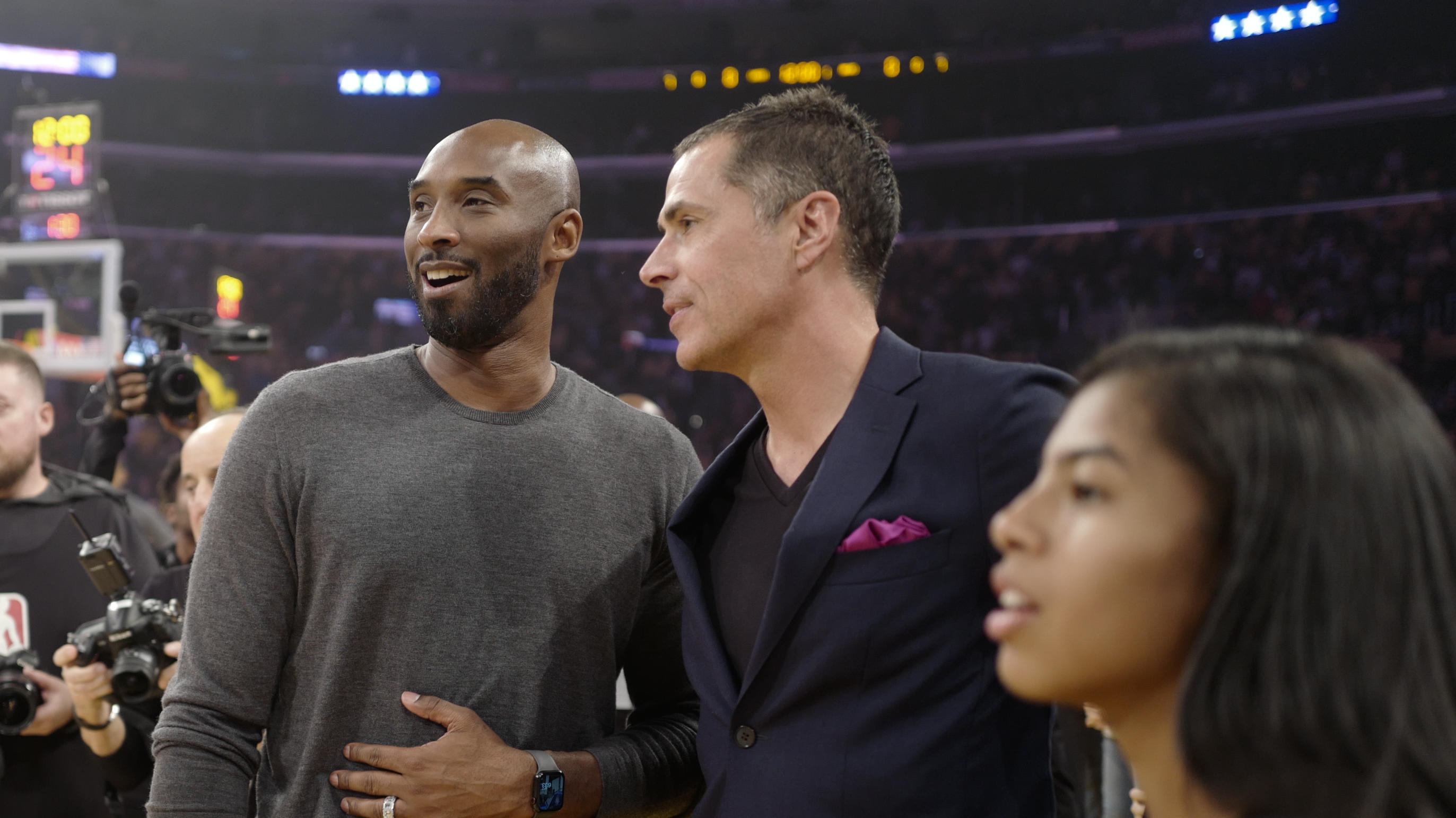 Lakers GM reveals final text he received from Kobe