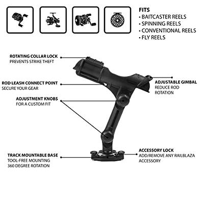 Railblaza II Pack Rod Holder Black