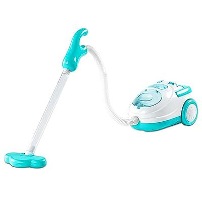 Kids Vacuum Cleaner Toy Set, Toy Vacuum Cleaner With Light Realistic Sounds  & Whirling Stars, Pretend Role Play Household House Keeping Cleaning Play
