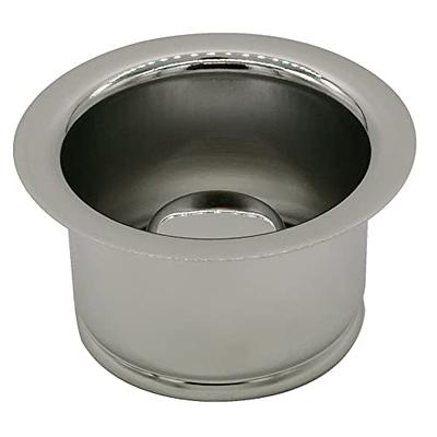 InSinkErator Kitchen Sink Flange & Sink Stopper for Garbage Disposals in  Brushed Stainless Steel - Yahoo Shopping