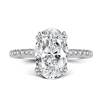 engagement rings sterling silver - Yahoo Shopping