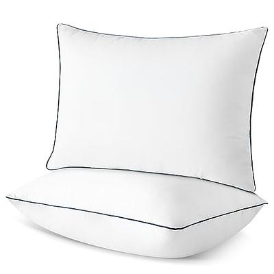 LAVANCE Pillows Queen Size Set of 2 Hotel Collection Pillows 3D