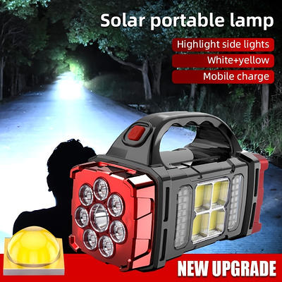 Super Bright Zoomable Flashlight Portable Multi functional - Temu