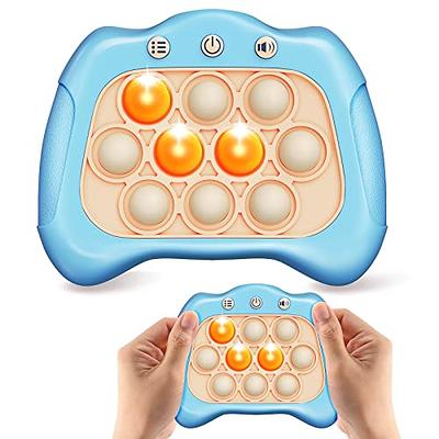 2023 New Quick Push Pop Bubble Fidget Game Console with 30 Levels,  Multiplayer Bubble Popping Fidget Toy, Fidget Popper Stress Relief Toy for  Boys Girls Kids Adults