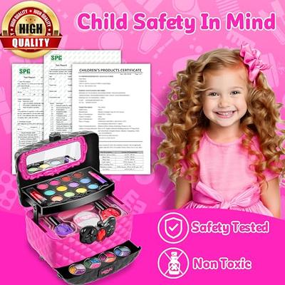 Sendida Kids Makeup Kit for Girl Gifts, 54PCS in 1 Makeup Toys