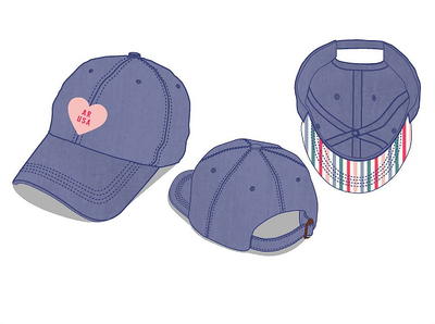 Women's Vintage Trucker Hats, Designed in the USA