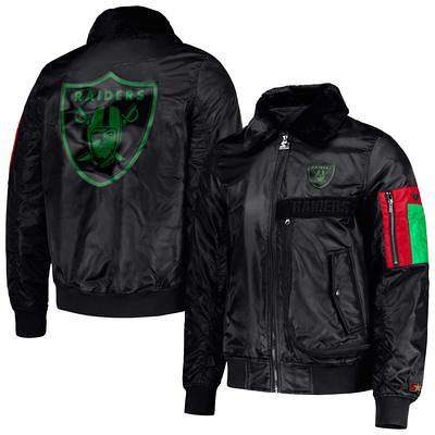 Las Vegas Raiders JH Design Leather Jacket - Black