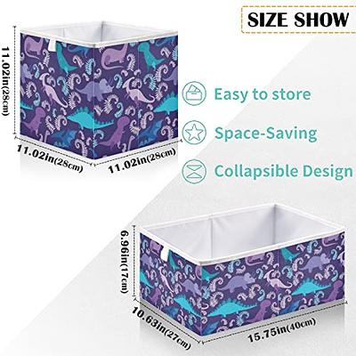 Clothing Storage Bins, Closet Bin with Handles, Foldable Rectangle Storage  Baske