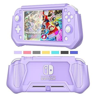 iNOTOGG Compatible with Nintendo Switch Lite Screen Protector Case Cover  with Hand Grip, Detachable Protective Case with Shockproof and Anti-Scratch  Design for Nintendo Switch Lite, Purple - Yahoo Shopping
