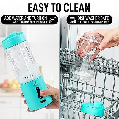 Zulay Kitchen 18 oz Personal Blenders that Crush Ice - USB-C