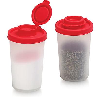 1 Travel Spice Containers, Shaker Jars, Clear Plastic Container