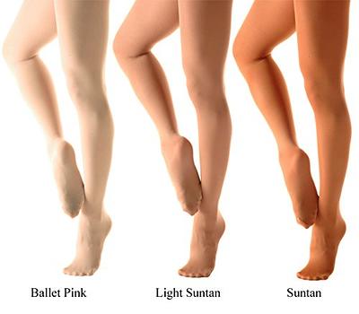  Capezio Girls Hold & Stretch Footed Tight - Girls Tight