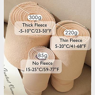 Women Fleece Lined Tights Translucent Thermal Leggings High Elastic Opaque  Tights Winter Sheer Warm Pantyhose Footless Tights 