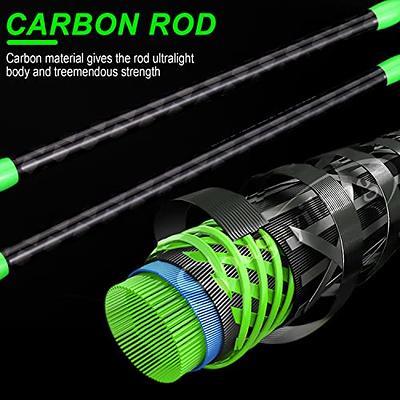 One Bass Fishing Rod, 2-Piece Graphite Spinning Rod & Casting Rod, Highly  Sensitive & Strong Rod with Comfortable Cork Handles & Fighting Butt - Spinning 6'6 - Yahoo Shopping