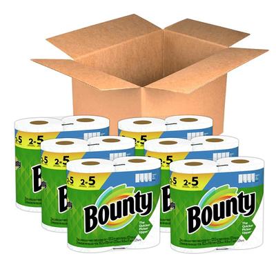 Bounty® Select-A-Size® Double 2-Ply Paper Towels, 98 Sheets Per Roll, Pack  Of 12 Rolls