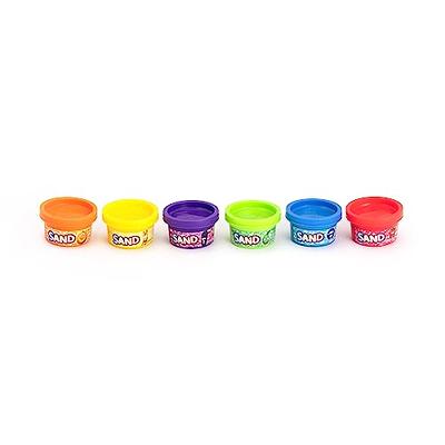 Crayola Silly Scents Play Sand, 60x1oz Tubs, 6 Bright Colors and Scents