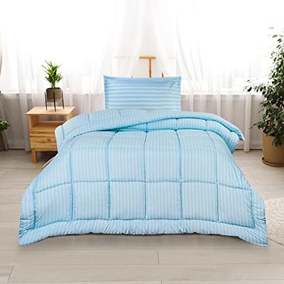 Utopia Bedding Twin/Twin XL Comforter Set Kids with 1 Pillow Sham - Bedding  Comforter Sets - Down Alternative Navy Comforter - Soft and Comfortable 