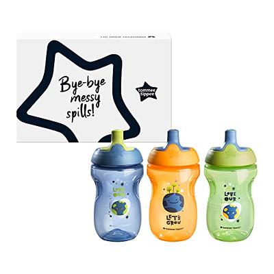 Tommee Tippee Sporty Water Bottle for Toddlers, 12 months+, 10oz,  Spill-Proof Sippy Cup, Easy to Hold, Bite Resistant Spout, Pack of 3, Blue,  Orange and Green - Yahoo Shopping