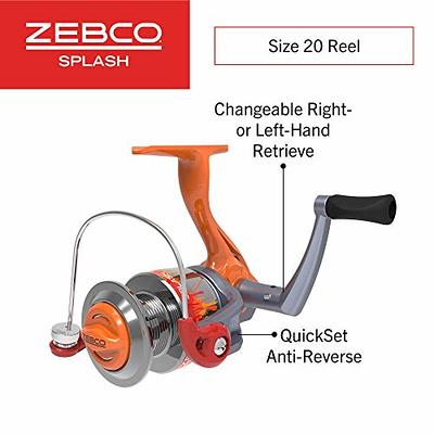 Neon Green Zebco Splash Spincast Reel for sale online