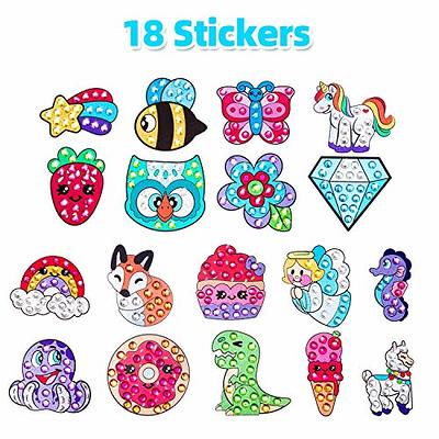 5D Diamond Painting Kits Diamond Art for Kids, 24pcs Diamond Painting Stickers