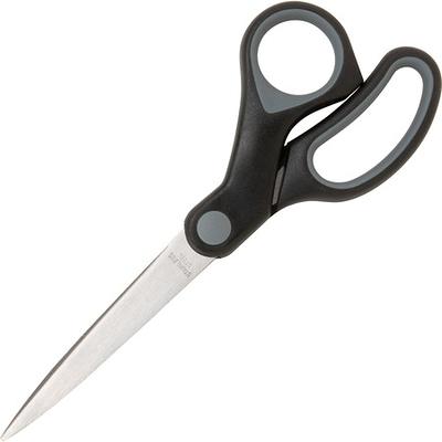 Fiskars 1424401002 8 Titanium Pointed Tip Office Scissors with Orange  Straight Softgrip Handle