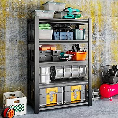 Bezuny Garage Shelving,78 Garage Storage Shelves Heavy Duty Garage Shelf,Adjustable Metal Shelf Storage Units,Heavy Duty Shelves for Storage,Metal