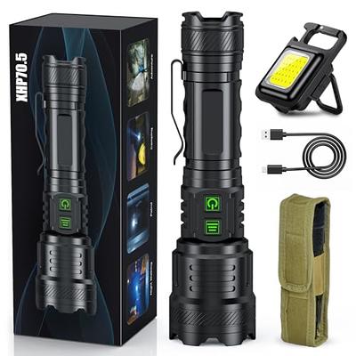 5LED High Power Led Flashlights Rechargeable Camping Spotlight