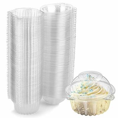 4 Cavity Large Muffin Container - 200/Case