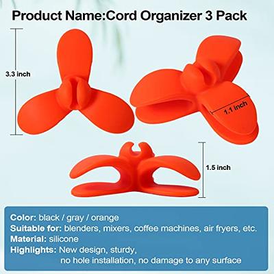 Cord Organizer for Appliances, 4 Pack Cord Wrapper for Appliances,  Appliance Cord Organizer Compatible with Stand Mixer, Air Fryer, Coffee  Maker