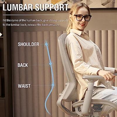 Youhauchair Ergonomic Office Chair, Home Office Desk Chairs with Adjustable  Headrest and Lumbar Support, 3D Armrests, Tilt Lock Function, High Back  Swivel Mesh Computer Chair - Yahoo Shopping