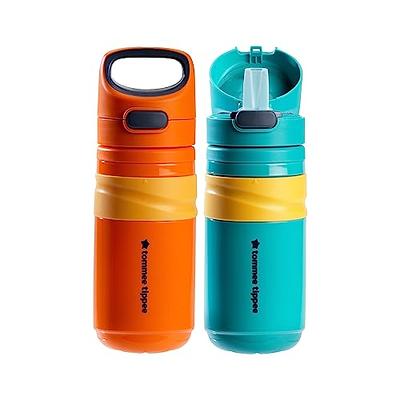 Tommee Tippee Sippy Cup, Water Bottle for Toddlers, Spill-Proof, BPA Free,  10oz, 9m+, Pack of 3, Red, Blue and Green