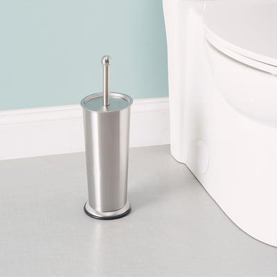 ACEHOOM Bathroom Freestanding Toilet Paper Holder Stand with Reserver in  Brushed Stainless Steel QHT-SZJ-S - The Home Depot