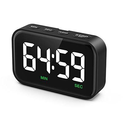 OQIMAX Magnetic Digital Kitchen Timer, Large LED Screen Timer with