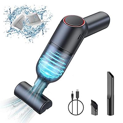 120W Mini Car Vacuum Cleaner High Power Strong Suction Mini Vacuum  Rechargeable