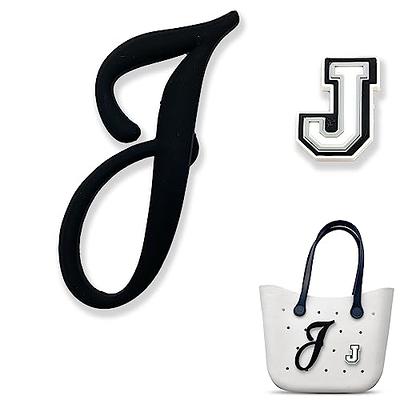  Funcious Bag Charms for Bogg Bag Accessories Rubber Beach Bag  Accessories, Decorative Alphabet Lettering Bogg Bag Charms Inserts for DIY  Beach Tote Bag Accessories